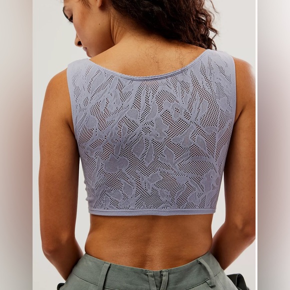 NWOT Free People Intimately Soft Focus Seamless Baby Tee - Picture 2 of 7